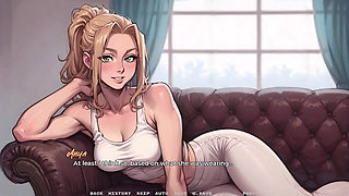 My New Girlfriend #2 - Red Head Step Sis Shows Her New Swimsuit. You can see her big ass and big tits