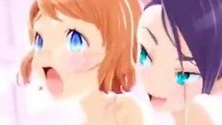 3D Hentai futa girls