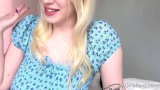 Busty Blonde Step Mom Teaches Sex