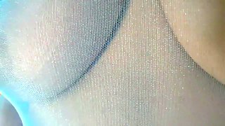 two women fetish latex asslicking and anal mff