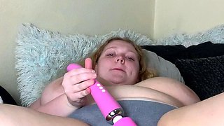 BBW White Chick Big Boobs Cam Play