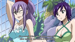 Anime: Fairy Tail OVAs FanService Compilation Eng Sub