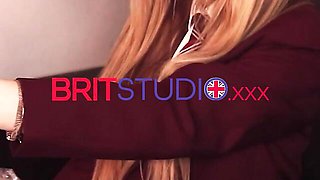 Brit Studio featuring hustler's sex machine action