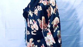 Muslim Hijabi Beautiful Housewife Fucking With Neighbor - With Clear Hindi Audio