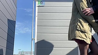 Frankfurt, Above the Dächern Cumshot Face, Mouth