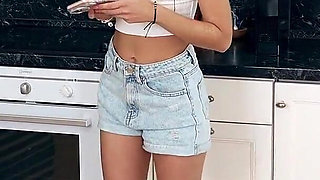 Full of Cocks - Petite Girl Sofia Takes Big Cocks in All Her Holes