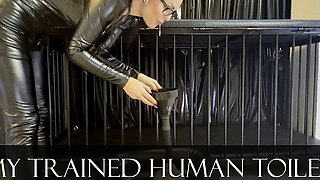 My Trained Human Toilet