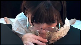 Junior College Girl Gives Blowjob And Cum In Mouth And Gokkun Before Going Out