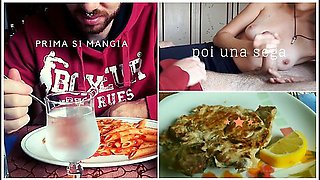 Lets Go To Eat And Then You Off - Italian Amateur With Dialogue