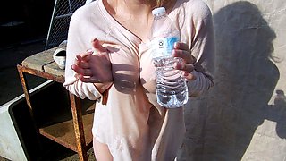 Big boobs milf masturbates with her dildo