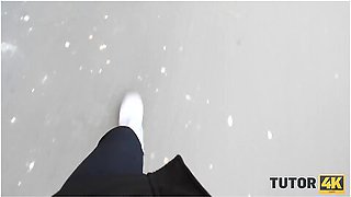 Milf Wearing Official Suit Makes Guy Go Crazy About Fucking - Martin Spell