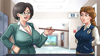 bhabi and dever make seen in summertime saga