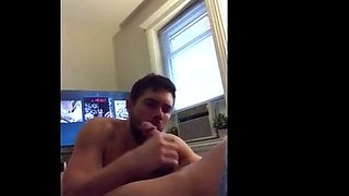 Hunk McHale's Massive Shaft Milked and Busted by a Blowjob P