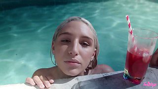 Gina Valentina's Sultry Shower in a Hidden Retreat