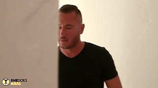 Petite Kenzie Reeves Takes Rough Anal & Cums Hard - SheDoesAnal