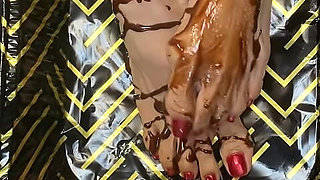 Compilation of Melove's Messy Feet & Long Toes