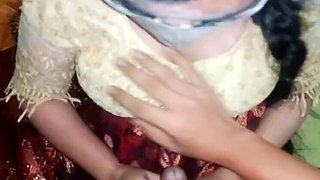 Desi Girl Goes Crazy For Hot Sex - Homemade POV Missionary With Husband Watching