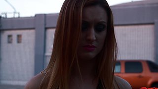 Karlie Montana gets her juicy pussy eaten and smashed by Derrick Pierce