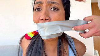Courtney in: Tied up Nanny Left Struggling, Playtime Punishment (hd + Bts)