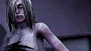 Hot 3D redhead licking a pussy while getting fucked