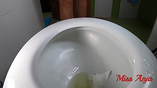 Voyeur Toilet Piss Clips 4in1