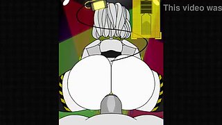 Uzi and V Robot Sex - Hot Beat Banger Animation Porn