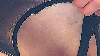 Brought Panty Lover's Cum for You to Lick Her Femdom and Face Sitting