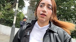 Artemis Carmona Bukkake Cumwalk