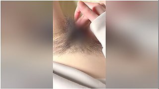 I Come With My Fingersrealistic Masturbation Of Hairy Japanese Amateurssubjective Video [selfy]
