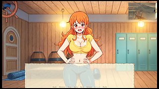 Flawless hentai redhead Cumingaming in a wild anime adventure