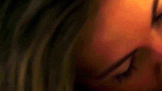 Brunette with a Trimmed Pussy and Big Tits Gets a Creampie