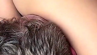 Asian Scissorhold While Chilling