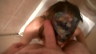 What Can You Do in the Shower with My Stepsister? Put Your Dick in Her Mouth!