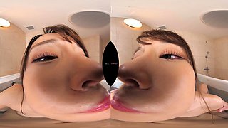 Lucky man fucks a nasty Asian babe POV