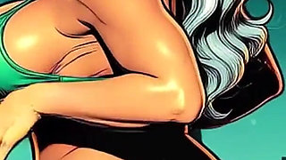 Ai Animation Strong Granny Teasing