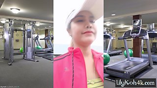 Petite Asian teen solo pussy fucking 2