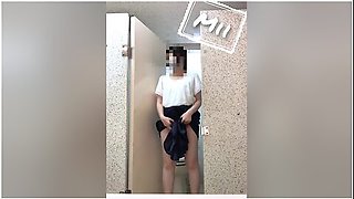 Girl Hentai - Hentai Japanese Girl Exposes Masturbation In A Public Toilet