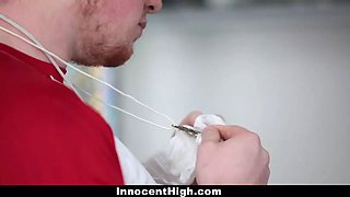 Innocenthigh - pigtailed (Joseline Kelly) pounded by her classmate