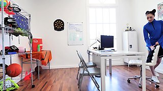 Amateur teen Blowjob with hardcore drilling