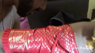 Newly Married Indian Girl Sudipa Hardcore Honeymoon First night sex and creampie - Hindi Audio