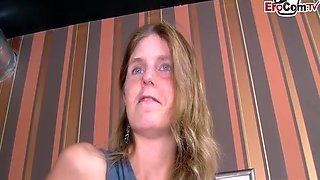 German Amateur Housewife Next Door Lured For Very first Time Fuckfest Audition