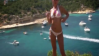 562 Yacht Bay in Majorca and Sexy Mili Jay
