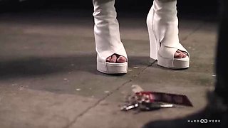 Gabi Gold Gangbang Car Sex - Blowjob & Double Penetration in Backseat