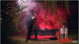Veronica Leal And Michael Fly In Bufu Xxx. Blonde Sexy Witch Is Penetrated So Deeply So She Flew Away