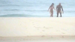 Public Beach Fuck -- Vow Renewals and Cum on My Face