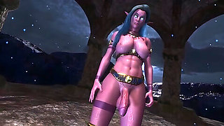 Night Elf Futa 3d 373