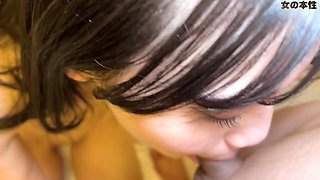 Japanese beauty unleashes sensual passion through intense homemade desire