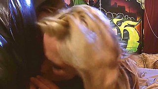 Booty Threesomes 2 Blonde And Brunette Busty Milfs Hunter Bryce&sarah Vandella In Lingerie Share A Cock And Cum Together