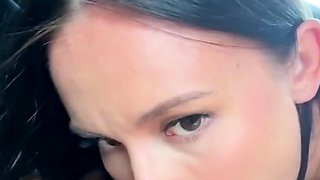 Irisxjase Gets Fucked In The Car