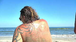 NS on the beach